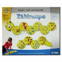 Zählraupe Boden- und Lernpuzzle