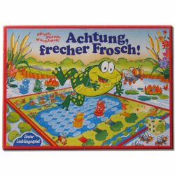 Achtung frecher Frosch