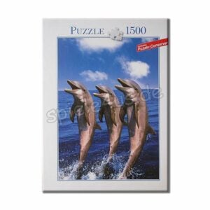 Puzzle 1.500 Teile Delfine mit Puzzle-Conserver