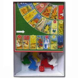 Gänsespiel mit extra großen Spielfiguren Holz