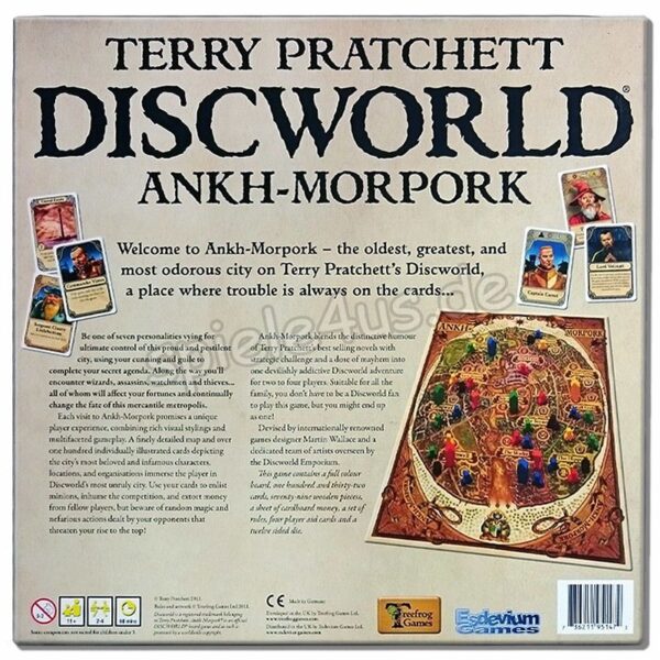 Terry Pratchett Discworld: Ankh-Morpork ENGLISCH