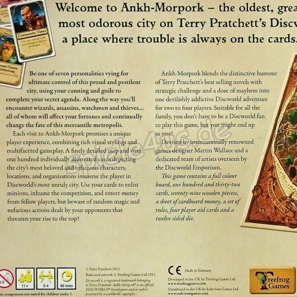 Terry Pratchett Discworld: Ankh-Morpork ENGLISCH