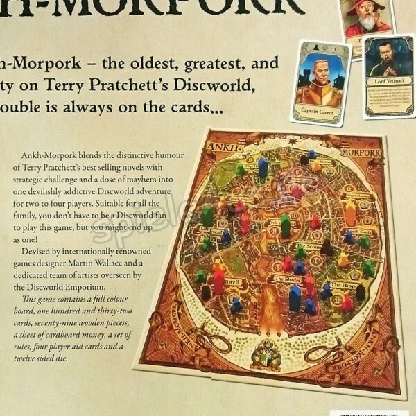 Terry Pratchett Discworld: Ankh-Morpork ENGLISCH