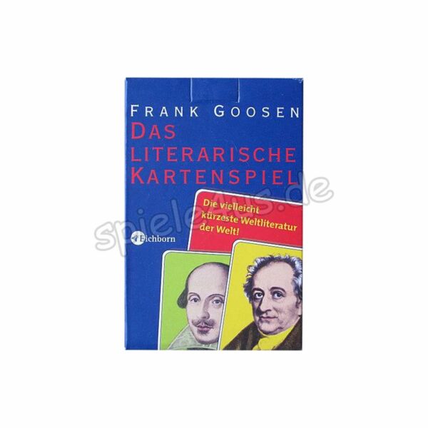 Frank Goosen Das literarische Kartenspiel