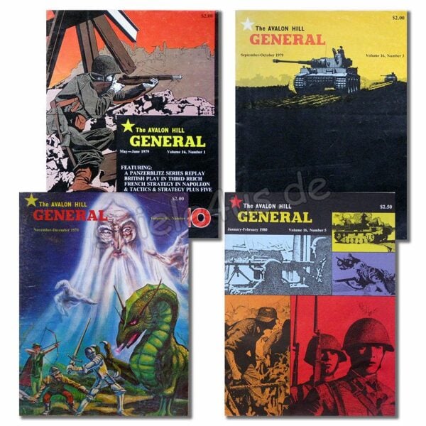 The Avalon Hill General Volume 16 Nr. 1, 3-5