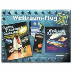 Traum Reisekoffer Weltraumflug