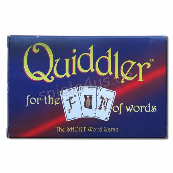 Quiddler the short word game