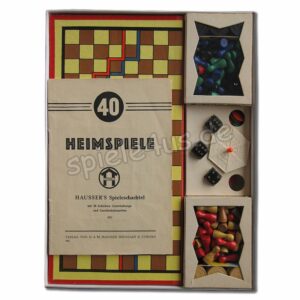 40 Heimspiele Haussers neue Spieleschachtel von 1965