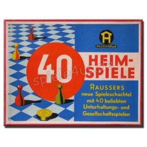 40 Heimspiele Haussers neue Spieleschachtel von 1965