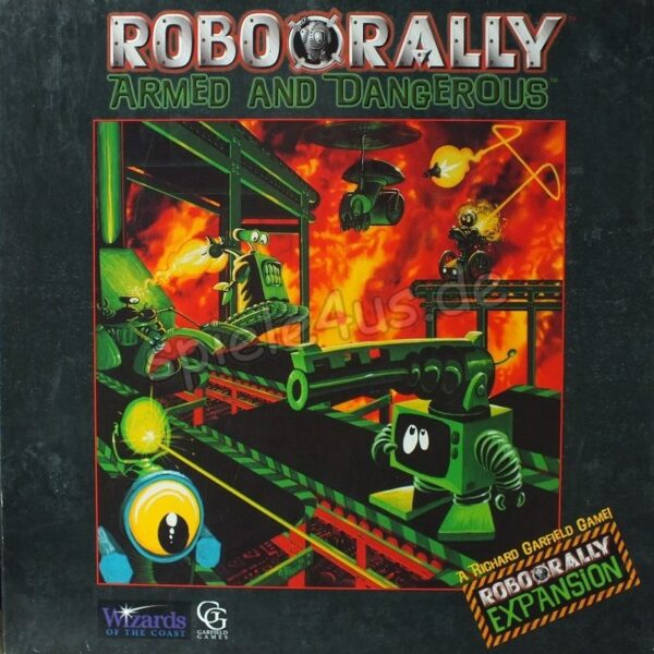 Bundle Robo Rally + Robo Rally armed and dangerous ENGLISCH