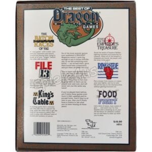 The Best of Dragon Magazine Games