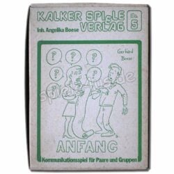 Anfang Kommunikationsspiel für Paare + Gruppen