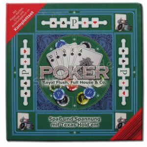 Poker Texas Hold’em Komplettset