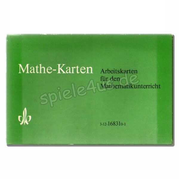 Mathe-Karten grüne Serie