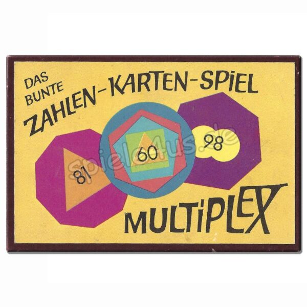Das bunte Zahlen-Karten-Spiel Multiplex