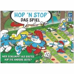 hop’n stop Das Spiel Würfelspiel Schlümpfe