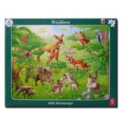 Rahmenpuzzle Waldtiere 30 Teile