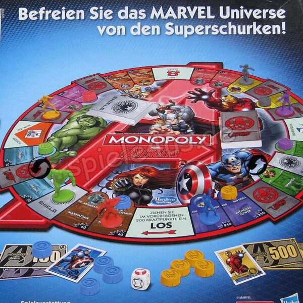 Monopoly Avengers DEUTSCH