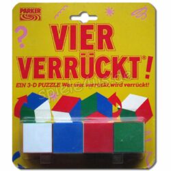 Vier verrückt 3-D Puzzle