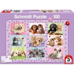 Meine Tierfreunde 100 Teile Puzzle Schmidt 56268