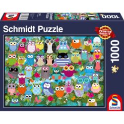 Eulen-Collage II 1.000 Teile Puzzle Schmidt 58332