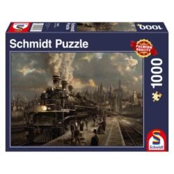 Lokomotive 1000 Teile Puzzle Schmidt 58206