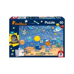 Die Maus 60 Teile Kinderpuzzle mit Turnbeutel 56265