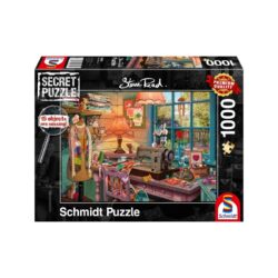 Im Nähzimmer 1000 Teile Secret Puzzle Schmidt 59654