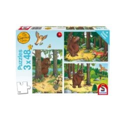 Wer hat Angst vorm Grüffelo? 3 x 48 Teile Puzzle 56211