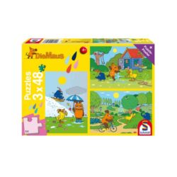 Viel Spaß mit der Maus, 3×48 Teile Puzzle 56213