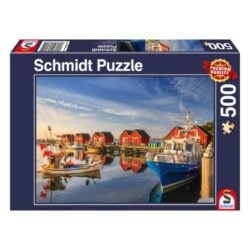 Fischereihafen Weiße Wiek 500 Teile Puzzle Schmidt 58955