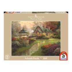 Haus mit Brunnen 1000 Teile Puzzle Schmidt 58463