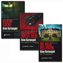 Bundle 3 x Krimi-Kartenspiele