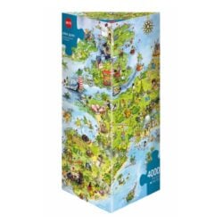 United Dragons of Europe 4000 Teile Puzzle Heye 8854