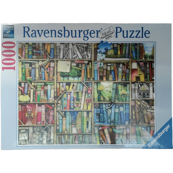 Ravensburger 1000 Teile Puzzle: Magisches Bücherregal 19137