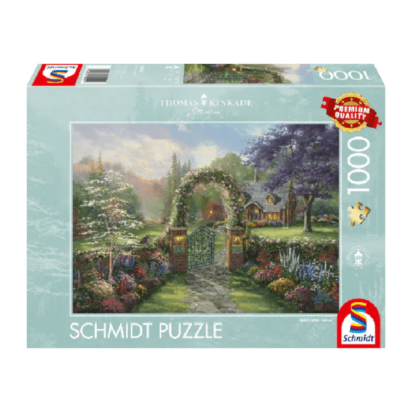 Hummingbird Cottage Thomas Kinkade 1000 Teile Puzzle Schmidt 59440