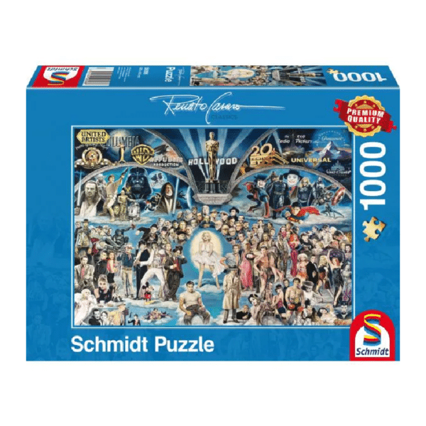 Renato Casaro: Hollywood, 1.000 Teile Puzzle Schmidt 59398