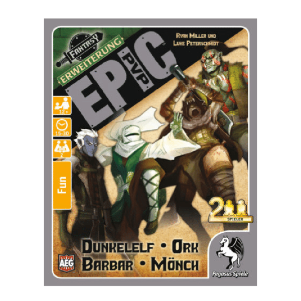 Epic PVP Erw. 1 – Dunkelelf, Ork, Barbar & Mönch