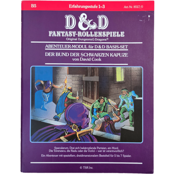 D&D Der Bund der schwarzen Kapuze