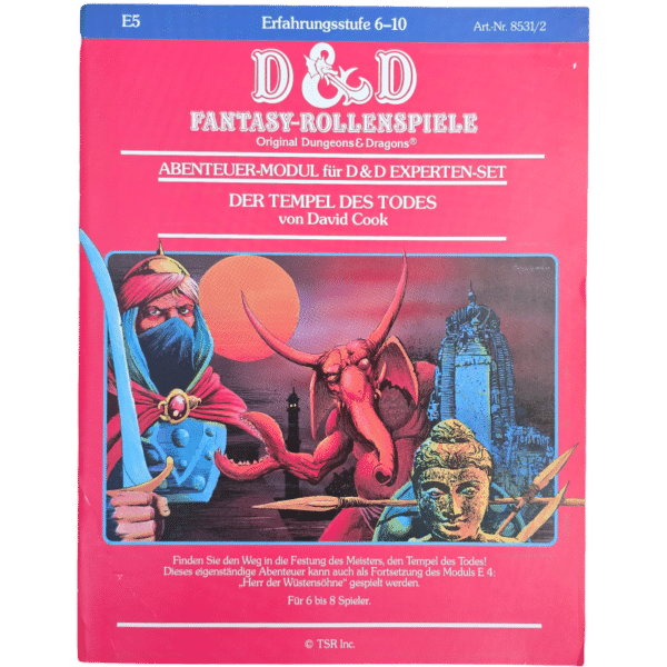 D&D Der Tempel des Todes